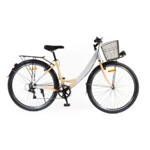 Mestský bicykel Olpran Urtica 28" - model 2026 biela/piesková - 18" (160-175 cm)
