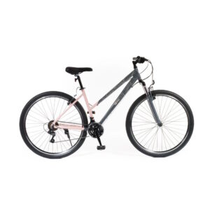 Dámsky crossový bicykel Olpran Salix 28" - model 2026 šedá/ružová - 18" (160-175 cm)