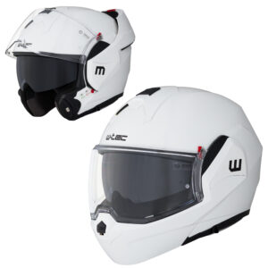 Preklápacia moto prilba W-TEC Sabron P/J Pearl White - XXL (63) Preklápacia moto prilba W-TEC Sabron P/J Pearl White - XXL (63)