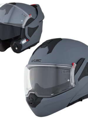 Preklápacia moto prilba W-TEC Sabron P/J Nardo Grey - XS (53-54)