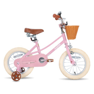 Detský bicykel Joystar Retro 14" s košíkom • 92-120 cm ružová Detský bicykel Joystar Retro 14" s košíkom • 92-120 cm ružová