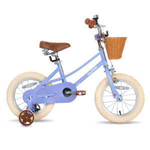 Detský bicykel Joystar Retro 14" s košíkom • 92-120 cm fialová Detský bicykel Joystar Retro 14" s košíkom • 92-120 cm fialová
