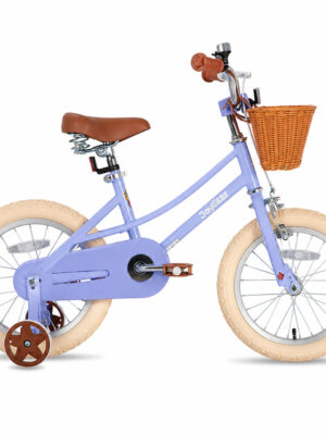 Detský bicykel Joystar Retro 16" s košíkom • 104-135 cm fialová Detský bicykel Joystar Retro 16" s košíkom • 104-135 cm fialová