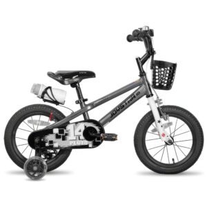 Detský bicykel Joystar Pluto 16" • 105-135 cm šedá Detský bicykel Joystar Pluto 16" • 105-135 cm šedá