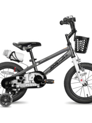 Detský bicykel Joystar Pluto 16" • 105-135 cm šedá Detský bicykel Joystar Pluto 16" • 105-135 cm šedá