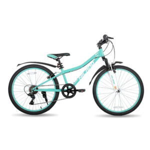 Juniorský horský bicykel Hiland Climber 24" • 125-150 cm tyrkysová - 12 Juniorský horský bicykel Hiland Climber 24" • 125-150 cm tyrkysová - 12