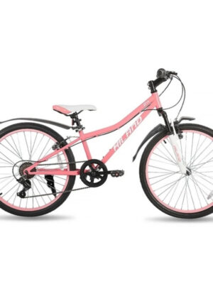 Juniorský horský bicykel Hiland Climber 24" • 125-150 cm ružová - 12