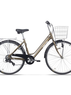 Mestský bicykel United City 26" - model 2026 hnedá - 17" (155-175 cm)