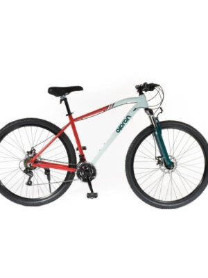 Pánsky horský bicykel Olpran ASTACUS Man 29" šedá/tmavo červená - 19" (170-180 cm) Pánsky horský bicykel Olpran ASTACUS Man 29" šedá/tmavo červená - 19" (170-180 cm)