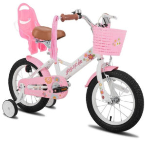 Detský bicykel Joystar Little Daisy 12" • 82-105 cm biela