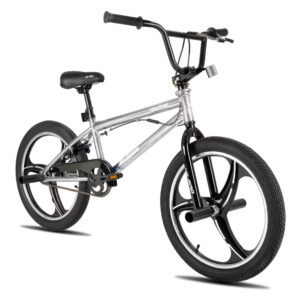 BMX bicykel Hiland Redeem Ultimate 20" strieborná BMX bicykel Hiland Redeem Ultimate 20" strieborná