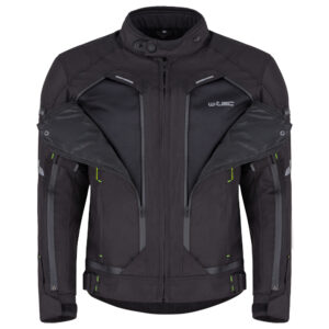 Pánska moto bunda W-TEC Progair čierna-fluo - 6XL