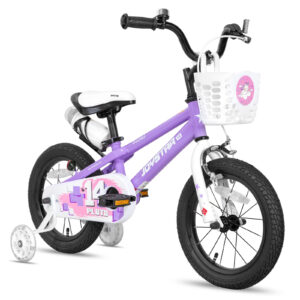 Detský bicykel Joystar Pluto 12" • 82-105 cm fialová Detský bicykel Joystar Pluto 12" • 82-105 cm fialová