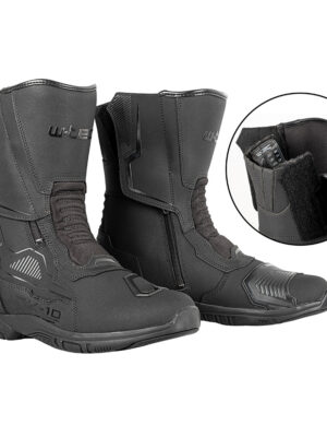 Moto topánky W-TEC Tixten čierna - 48 Moto topánky W-TEC Tixten čierna - 48