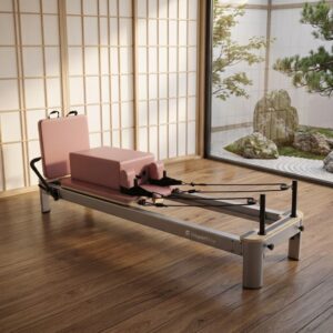 Pilates reformer inSPORTline Oquiler ružová Pilates reformer inSPORTline Oquiler ružová
