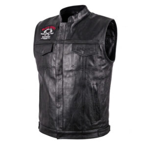 Moto vesta W-TEC Black Heart Rumbler II čierna - 4XL