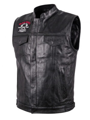 Moto vesta W-TEC Black Heart Rumbler II čierna - 4XL