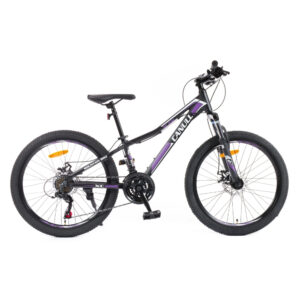 Juniorský bicykel Canull XC 241 24" - model 2026 čierna/fialová - S (135-161 cm) Juniorský bicykel Canull XC 241 24" - model 2026 čierna/fialová - S (135-161 cm)