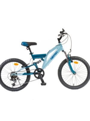 Detský celoodpružený bicykel Olpran Vipera 20" • 120-135 cm modrá - 11" (120-135 cm)