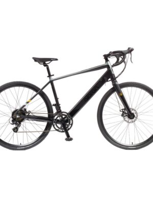 Gravel elektrobicykel Olpran e-Gravel 28" 360Wh - model 2026 • dojazd až 90 km šedá/čierna - 19" (165-185 cm)