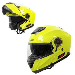 Výklopná moto prilba W-TEC Cullo fluo žltá - XXL (63-64) Výklopná moto prilba W-TEC Cullo fluo žltá - XXL (63-64)