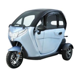 Elektrická trojkolka so strechou W-TEC Tukago - 25 km/h • až 50km dojazd modrá