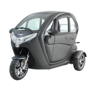 Elektrická trojkolka so strechou W-TEC Tukago - 25 km/h • až 50km dojazd čierna