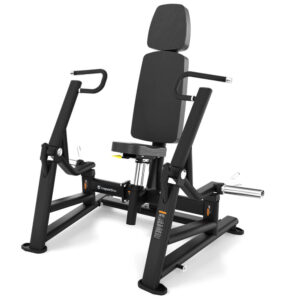 Tlaky na prsia v sede inSPORTline Velocer plate loaded