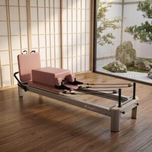 Pilates reformer inSPORTline Oquiler ružová Pilates reformer inSPORTline Oquiler ružová