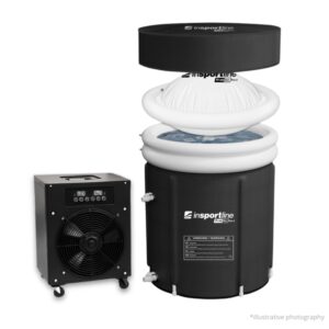 Prenosná otužovacia kaďa inSPORTline FrostZen Pro II - 375 l s termoregulačným systémom Prenosná otužovacia kaďa inSPORTline FrostZen Pro II - 375 l s termoregulačným systémom