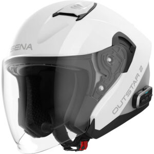 Moto prilba s headsetom SENA Outstar 2 lesklá biela - XXL (63-64) Moto prilba s headsetom SENA Outstar 2 lesklá biela - XXL (63-64)