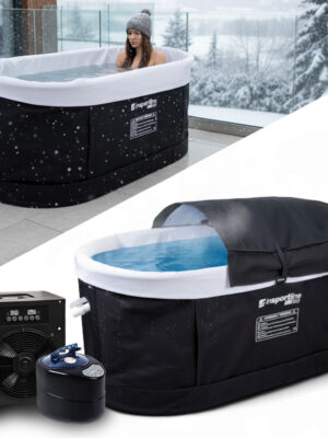 Prenosná otužovacia vaňa inSPORTline FrostPeace - 380 l s termoregulačným a naparovacím systémom Prenosná otužovacia vaňa inSPORTline FrostPeace - 380 l s termoregulačným a naparovacím systémom