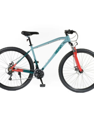 Olpran CANIS Man 29" biela/tmavá petrolejová/tmavo červená - 21" (180-195 cm)