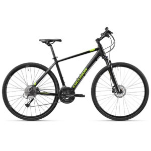 Pánsky crossový bicykel Cyclision Zodin 3 MK-II 28" Midnight Lime - M/S (17" Pánsky crossový bicykel Cyclision Zodin 3 MK-II 28" Midnight Lime - M/S (17"